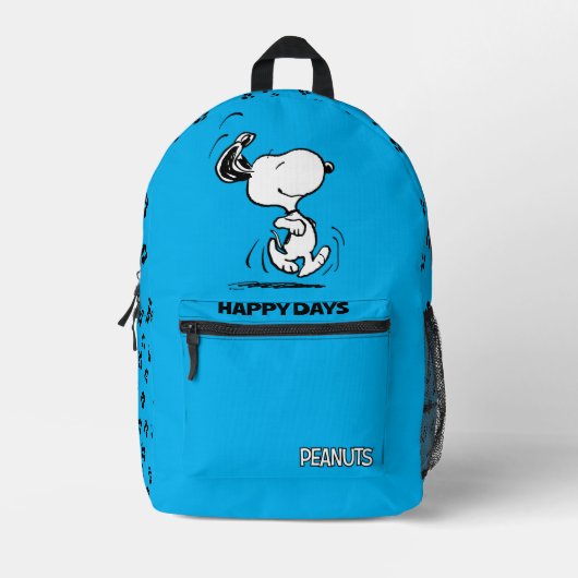 Erdnüsse | Snoopy Happy Dance Bedruckter Rucksack (Vorderseite)