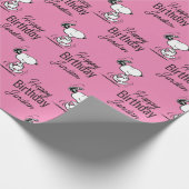 Erdnüsse | Snoopy Happy Dance Geschenkpapier (Ecke)