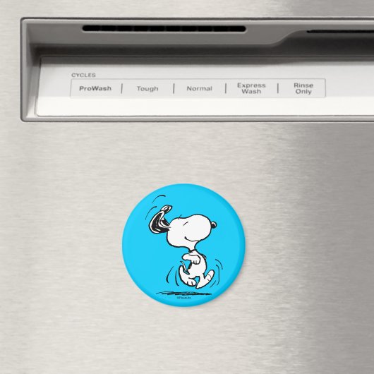 Erdnüsse | Snoopy Happy Dance Magnet (In Situ (Geschirrspüler))