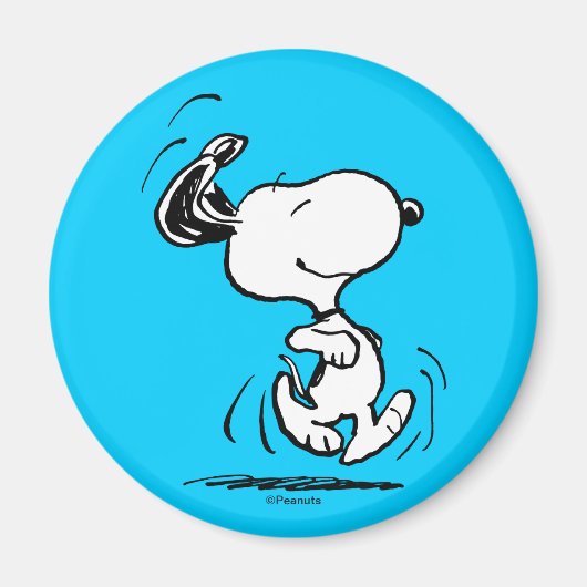 Erdnüsse | Snoopy Happy Dance Magnet (Vorne)