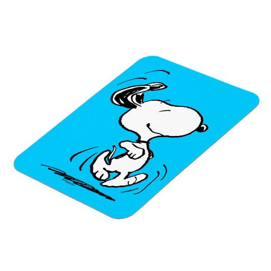 Erdnüsse | Snoopy Happy Dance Magnet (Linke Seite)