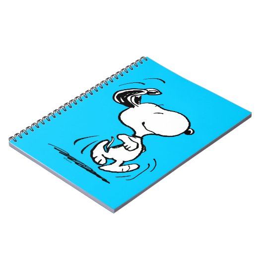 Erdnüsse | Snoopy Happy Dance Notizblock (Linke Seite)