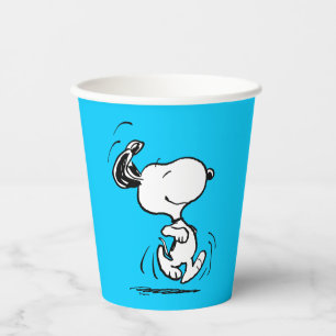 Erdnüsse   Snoopy Happy Dance Pappbecher