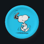 Erdnüsse | Snoopy Happy Dance Pappteller<br><div class="desc">Fügen Sie Ihrem Party eine spielerische Touch mit den Peanuts Snoopy Happy Dance Paper Tellern hinzu! Diese farbenfrohen Teller, die Snoopy in seiner berühmten Pose des Happy Tanzes bewundern, eignen sich perfekt für Snacks, Kuchen oder Leckereien bei einem Erlebnis zum Thema "Peanuts". Ob Geburtstagsfeier oder Feier, lass Snoopy bringt Ihnen...</div>