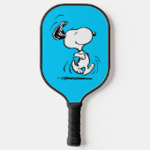 Erdnüsse | Snoopy Happy Dance Pickleball Schläger (Rückseite)