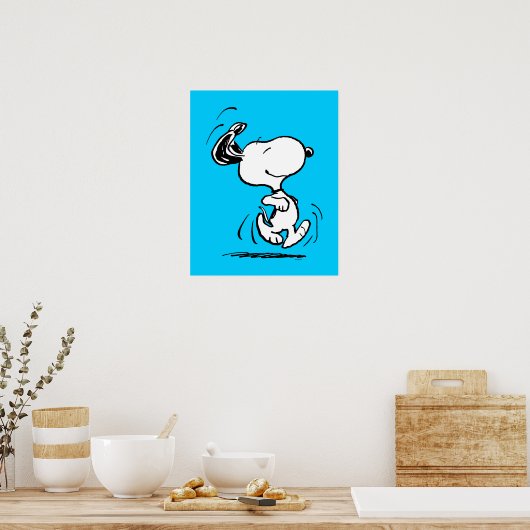 Erdnüsse | Snoopy Happy Dance Poster (Küche)