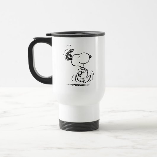 Erdnüsse | Snoopy Happy Dance Reisebecher (Links)