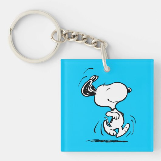 Erdnüsse | Snoopy Happy Dance Schlüsselanhänger (Vorderseite)