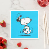 Erdnüsse | Snoopy Happy Dance Serviette (Beispiel)