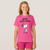 Erdnüsse | Snoopy Happy Dance T-Shirt (Vorne ganz)
