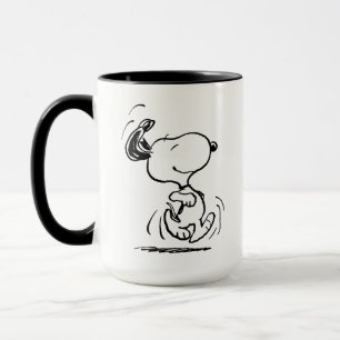Erdnüsse   Snoopy Happy Dance Tasse