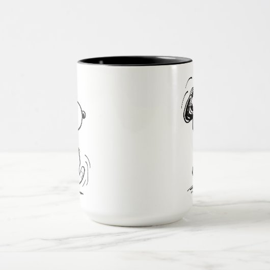 Erdnüsse | Snoopy Happy Dance Tasse (Zentrum)
