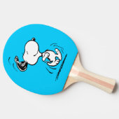 Erdnüsse | Snoopy Happy Dance Tischtennis Schläger (Seitenansicht)