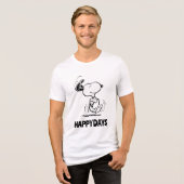 Erdnüsse | Snoopy Happy Dance Tri-Blend Shirt (Vorderseite voll)