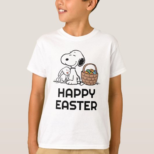 Erdnüsse | Snoopy Happy Oaster T-Shirt (Vorderseite)