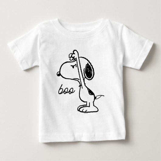 Erdnüsse | Snoopy hat dich erschreckt Baby T-shirt (Vorderseite)