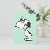 Erdnüsse | Snoopy hat dich erschreckt Postkarte (Stehend Vorderseite)