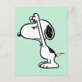 Erdnüsse | Snoopy hat dich erschreckt Postkarte (Vorderseite)