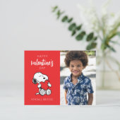 Erdnüsse | Snoopy Heart Hug Postkarte (Stehend Vorderseite)
