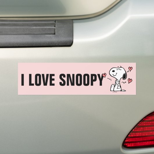 Erdnüsse | Snoopy Hearts Autoaufkleber (Auf Auto)