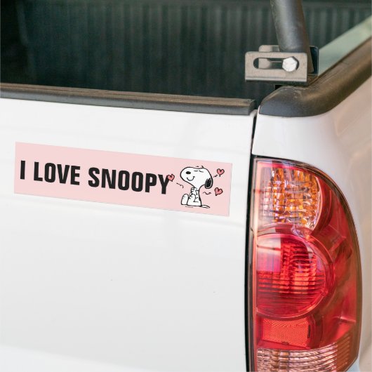 Erdnüsse | Snoopy Hearts Autoaufkleber (Auf Lkw)