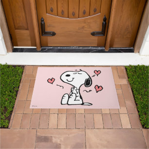 Erdnüsse   Snoopy Hearts Fußmatte
