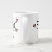 Erdnüsse | Snoopy Hearts Jumbo-Tasse (Rückseite)