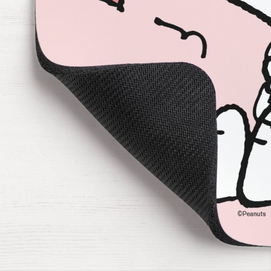 Erdnüsse | Snoopy Hearts Mousepad (Ecke)