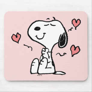 Erdnüsse   Snoopy Hearts Mousepad