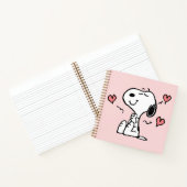 Erdnüsse | Snoopy Hearts Notizblock (Innenseite)