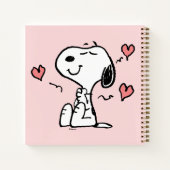 Erdnüsse | Snoopy Hearts Notizblock (Rückseite)