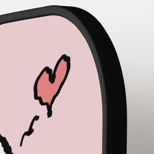 Erdnüsse | Snoopy Hearts Pickleball Schläger (Linke Seite)