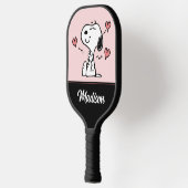 Erdnüsse | Snoopy Hearts Pickleball Schläger (Links)