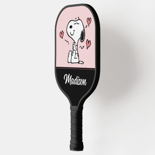 Erdnüsse | Snoopy Hearts Pickleball Schläger (Links)