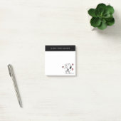 Erdnüsse | Snoopy Hearts Post-it Klebezettel (Büro)