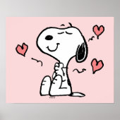 Erdnüsse | Snoopy Hearts Poster (Vorne)