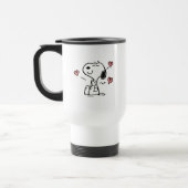 Erdnüsse | Snoopy Hearts Reisebecher (Links)