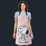 Erdnüsse | Snoopy Hearts Schürze<br><div class="desc">Karo dieses lustige Design von Peanuts mit Snoopy.</div>