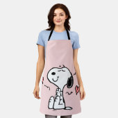 Erdnüsse | Snoopy Hearts Schürze (Getragen)