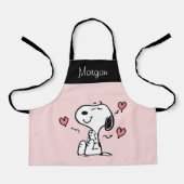Erdnüsse | Snoopy Hearts Schürze (Vorderseite)