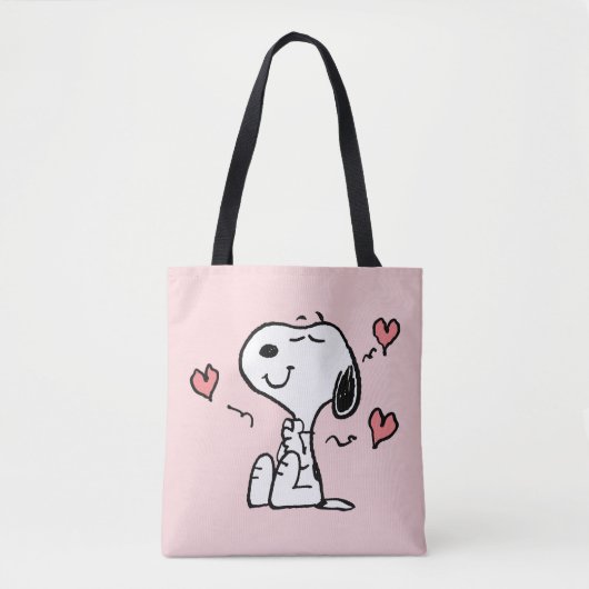 Erdnüsse | Snoopy Hearts Tasche (Vorderseite)