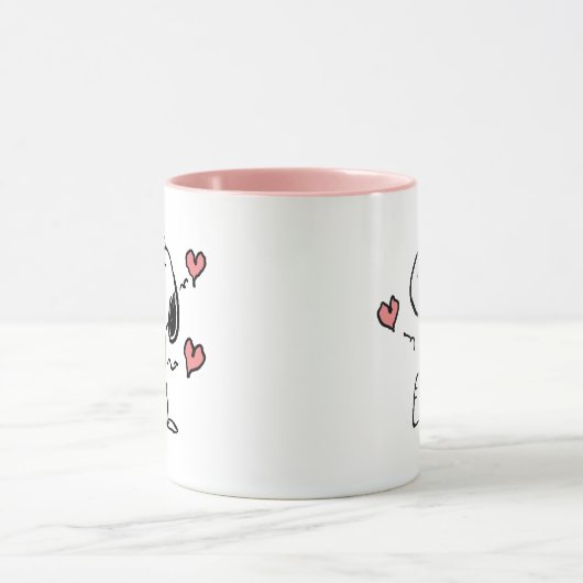 Erdnüsse | Snoopy Hearts Tasse (Zentrum)