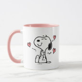 Erdnüsse | Snoopy Hearts Tasse (Links)