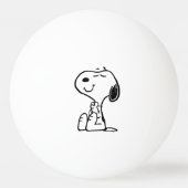 Erdnüsse | Snoopy Hearts Tischtennisball (Vorderseite)