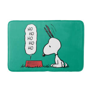 Erdnüsse Snoopy Ho Ho Ho Food Disc Badematte
