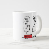 Erdnüsse | Snoopy Ho Ho Ho Food Disc Jumbo-Tasse (Vorderseite Rechts)