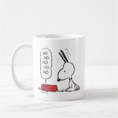 Erdnüsse | Snoopy Ho Ho Ho Food Disc Kaffeetasse (Links)
