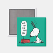 Erdnüsse | Snoopy Ho Ho Ho Food Disc Magnet (Vorderseite/Rückseite)