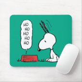 Erdnüsse | Snoopy Ho Ho Ho Food Disc Mousepad (Mit Mouse)