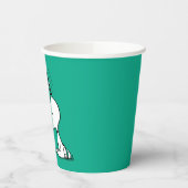 Erdnüsse | Snoopy Ho Ho Ho Food Disc Pappbecher (Links)